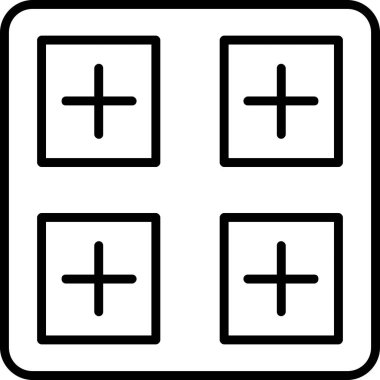 Seo simgesinin vektör illüstrasyonu