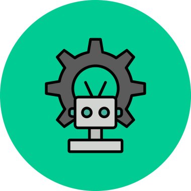 Kişisel ve ticari kullanım için vektör vites simgesi.