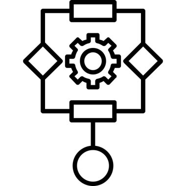 seo modern simgesinin vektör illüstrasyonu