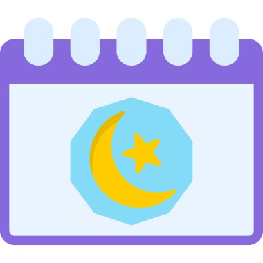 Ramazan Kareem. Basit illüstrasyon