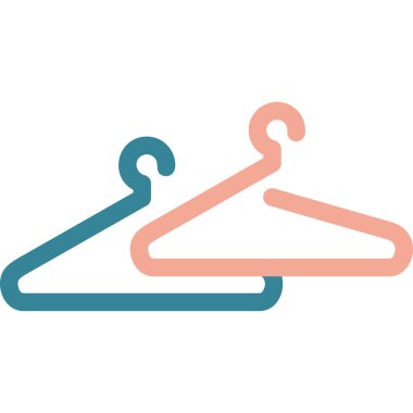 askı simgesi vektör illüstrasyonu