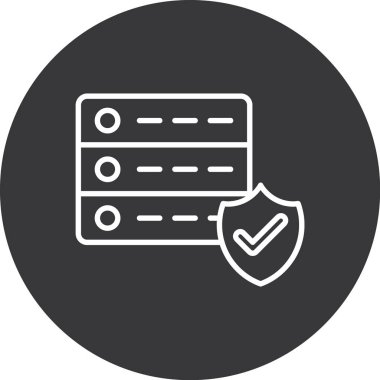 vektör sunucu illüstrasyonu