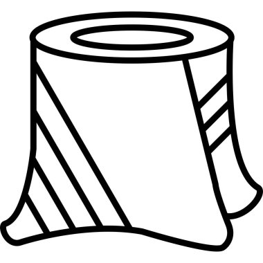 Tuvalet kağıdı simgesi, özet biçimi