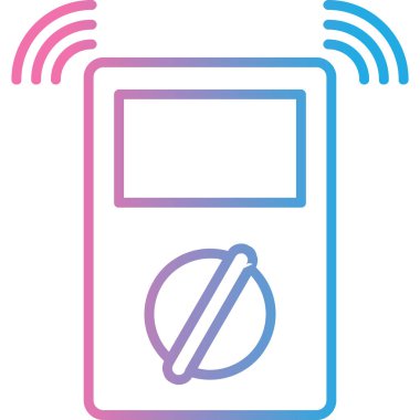 Modern b 'nin vektör illüstrasyonu eksik simgesi