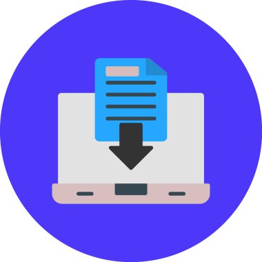 Dosya. Web simgesi basit tasarım