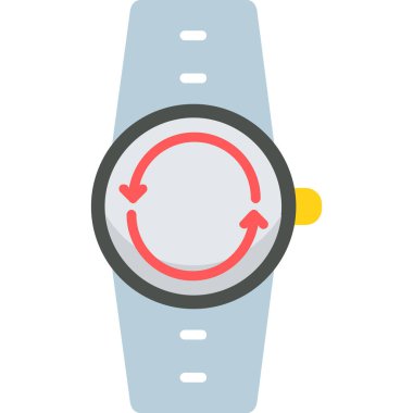 Smartwatch renkli vektör simgesi