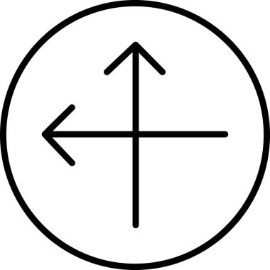 Ok. Web simgesi basit illüstrasyon