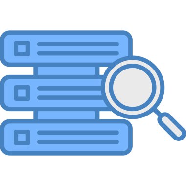 dopdolu ağ bağlantısı veri simgesi - taslak biçimi