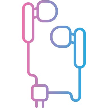 Dolgu simgesi vektör illüstrasyonu