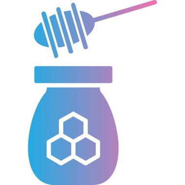 bal kavanozu vektör simgesi