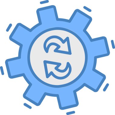 Sikke ayarı simgesi - taslak biçimi