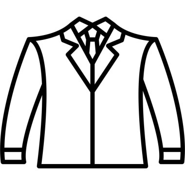 ceket ceket vektör simgesi