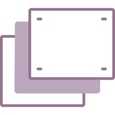 Bilgisayar. Web simgesi basit illüstrasyon