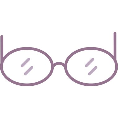 gözlük gözlüğü vektör çizimi