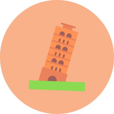 Deniz feneri. Web simgesi basit illüstrasyon