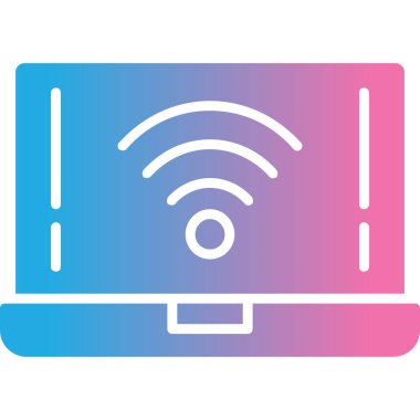 wifi vektör resimleme simgesi