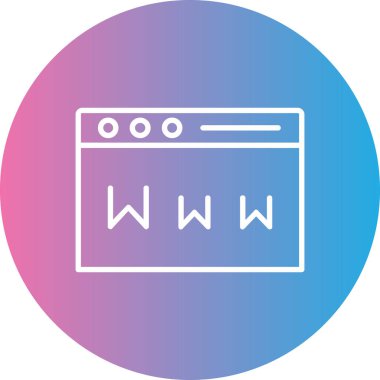 seo modern simgesinin vektör illüstrasyonu