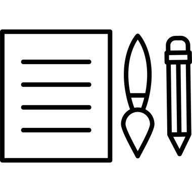 Eğitimin vektör illüstrasyonu modern simge