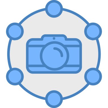 Seo simgesinin vektör illüstrasyonu