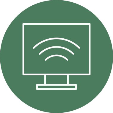 wifi simgesi vektör illüstrasyonu