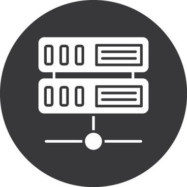 vektör sunucu illüstrasyonu