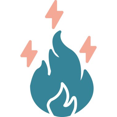 Modern b 'nin vektör illüstrasyonu simge ateşinden yoksun