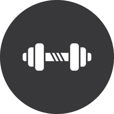 dambıl simgesi vektör illüstrasyonu