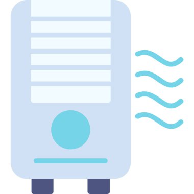 Klima ikonu - taslak biçiminde - doldurulmuş