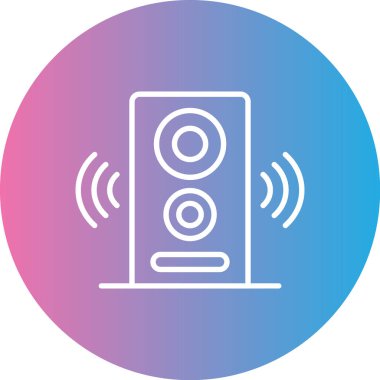 Müzik simgesinin vektör illüstrasyonu