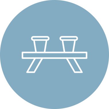 tablo simgesi vektör illüstrasyonu