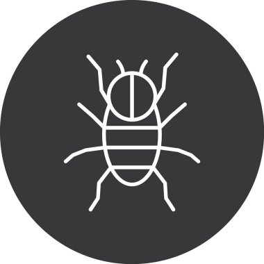 Örümceğin vektör çizimi