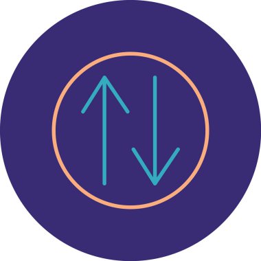 ok simgesinin vektör illüstrasyonu