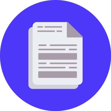 dosya belgesi. Basit resimleme