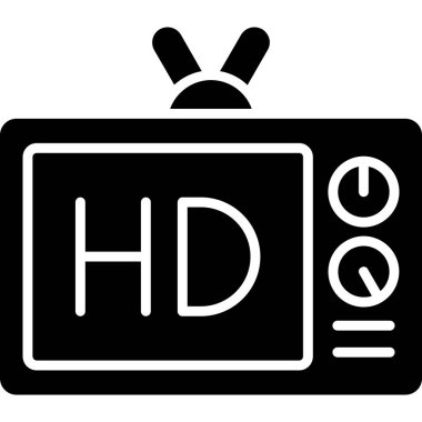 video simgesi vektör illüstrasyonu