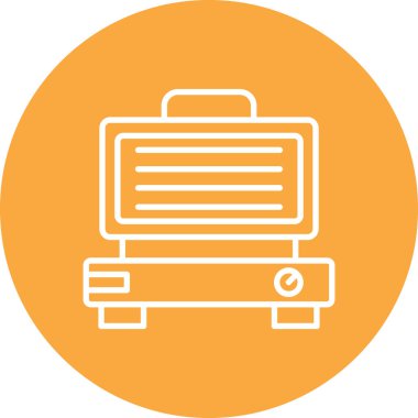 Bir pano simgesinin vektör illüstrasyonu