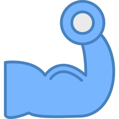 Şirin bir çizgi film simgesinin vektör çizimi