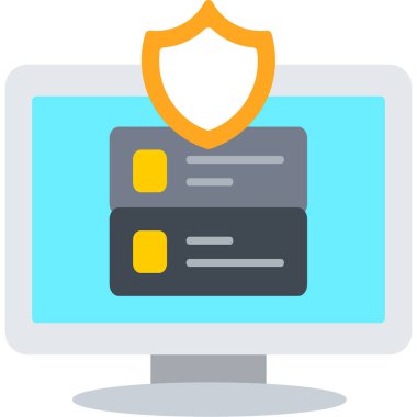 güvenlik veri koruma simgesi