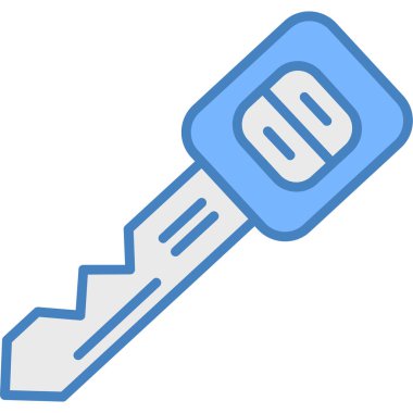 tornavida simgesi. Web için anahtar vektör simgelerinin özet çizimi