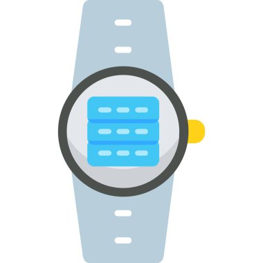 smartwatch vektör simgesi, modern biçim