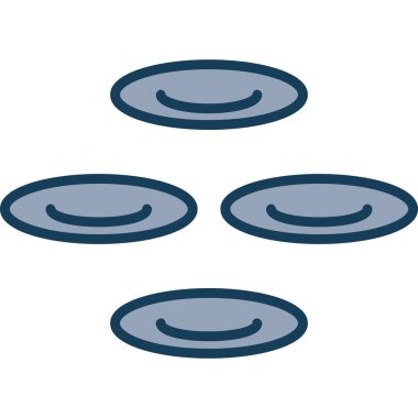 Gıda simgesinin vektör illüstrasyonu