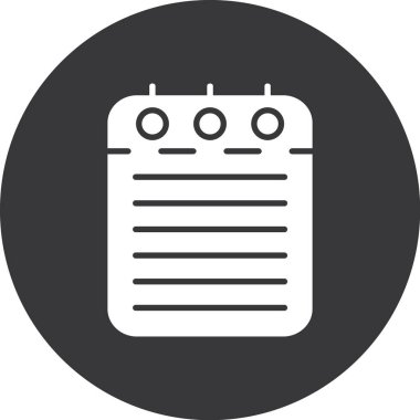 Takvim, tarih simgesi, vektör illüstrasyonu