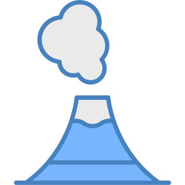 Fabrika. Web simgesi basit illüstrasyon