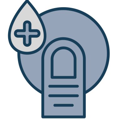 Kilise modern ikon vektör illüstrasyonu