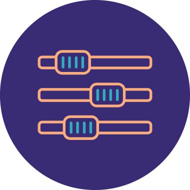 Seo simgesinin vektör illüstrasyonu