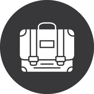 Bagaj simge vektör çizim