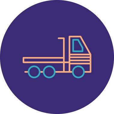 Modern simgenin vektör illüstrasyonu