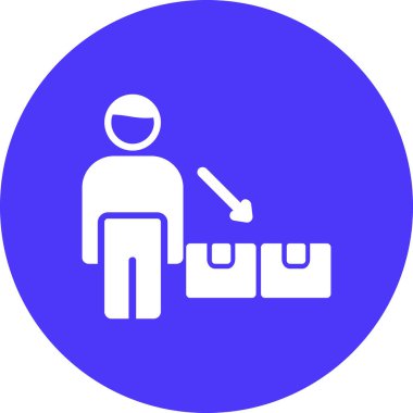 Kadın ve erkeğin vektör çizimi