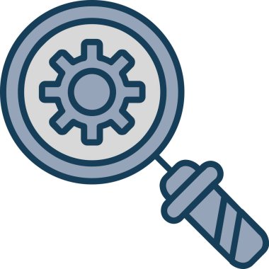 Ara. Web simgesi basit tasarım