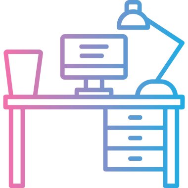 bilgisayar masaüstü simgesi, vektör tasarımı