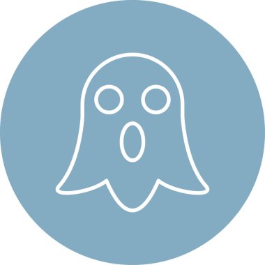 Kolayca değiştirebilen veya düzenleyebilen hayalet vektör simgesi